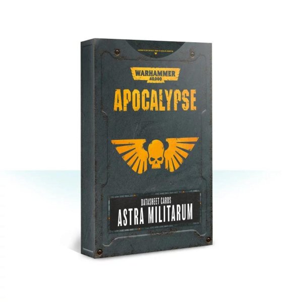 Warhammer 40k: Apocalypse - Datasheet Cards: Astra Militarum (Englisch)