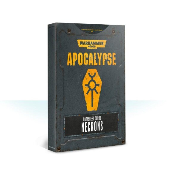 Apocalypse Datasheet Cards: Necrons (Englisch)