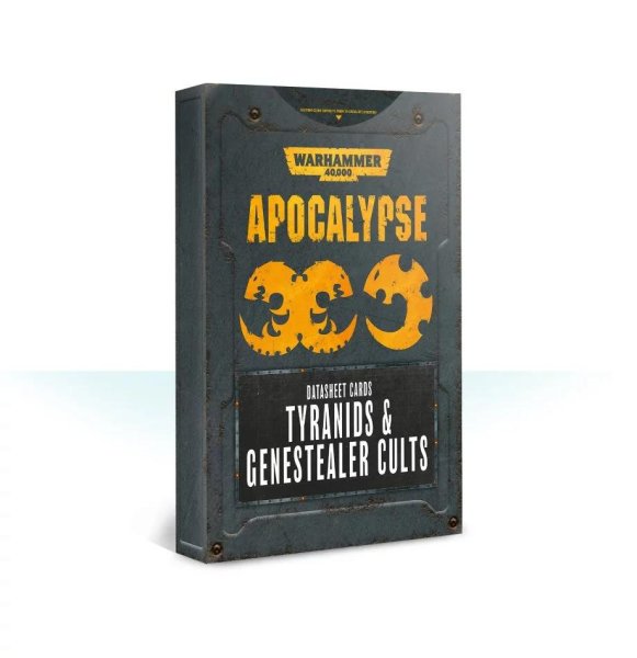 Warhammer 40k: Apocalypse - Datasheet Cards: Tyranids & Genestealer Cults (Englisch)