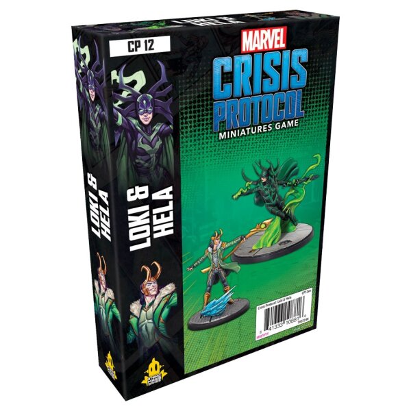 Marvel Crisis Protocol: Loki and Hela Character - Englisch