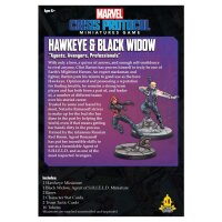 Marvel Crisis Protocol: Hawkeye and Black Widow - Englisch