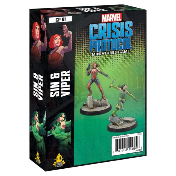 Marvel: Crisis Protocol - Sin and Viper - Englisch