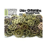 Green Stuff World - SteamPunk GEARS and COGS Beads 85gr...
