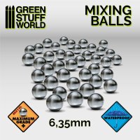 Green Stuff World - Mixing Paint Steel Bearing Balls in 6.35mm