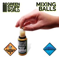 Green Stuff World - Mixing Paint Steel Bearing Balls in 6.35mm