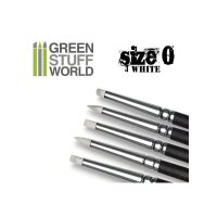 Colour Shapers Brushes SIZE 0 - WHITE SOFT