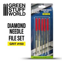 Green Stuff World - Diamond Needle Files Set - Grit 150