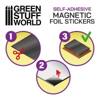 Green Stuff World - Magnetic Sheet COMBO - Self Adhesive