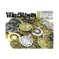 Green Stuff World - SteamPunk COMPASS WINDROSE Beads 85gr