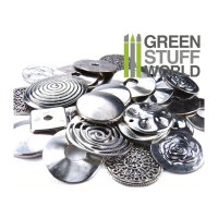 Green Stuff World - Flat Round LINKS Beads 85gr - LARGE
