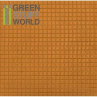 Green Stuff World - ABS Plasticard - MEDIUM SQUARES...