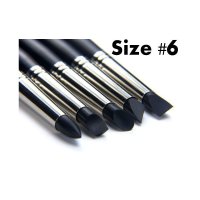 Green Stuff World - Colour Shapers Brushes SIZE 6 - BLACK...