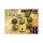 Green Stuff World - 8x Steampunk Buttons BOLTS and GEARS - Antique Gold