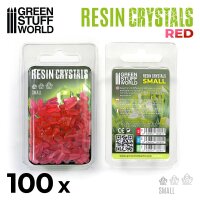 RED Resin Crystals - Small