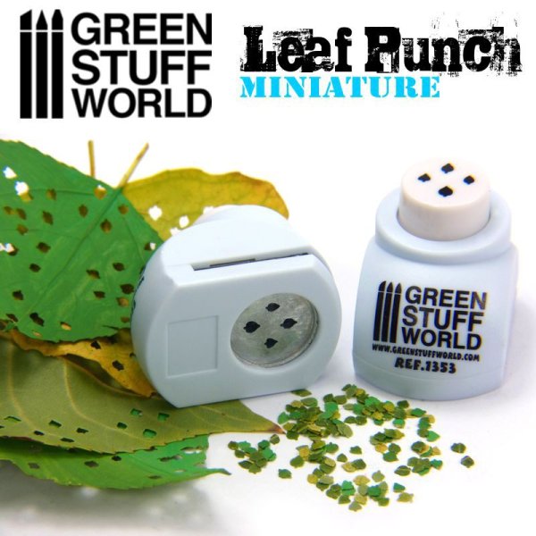 Green Stuff World - Miniature Leaf Punch LIGHT BLUE