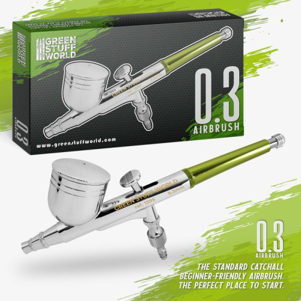 Green Stuff World - Dual-action GSW Airbrush 0.3 mm