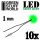 Green Stuff World - Green LED Lights - 1mm