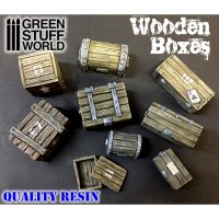 Green Stuff World - Wooden boxes set