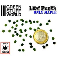 Green Stuff World - Miniature Leaf Punch MEDIUM GREEN