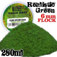 Green Stuff World - Static Grass Flock XL - 6 mm -...