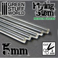 Acrylic Rods - Round 5 mm CLEAR