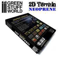 2D Neoprene Terrain set - 22 pieces