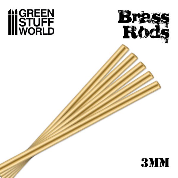 Green Stuff World - Pinning Brass Rods 3mm
