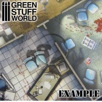 Green Stuff World - Acrylic Bases - Oval Pill 50x25mm CLEAR