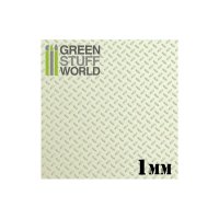 Green Stuff World - ABS Plasticard - Thread DIAMOND 1mm...