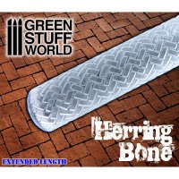 Green Stuff World - Rolling Pin Herringbone