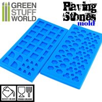 Silicone molds - Paving stones