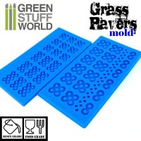 Silicone molds - Grass Paver