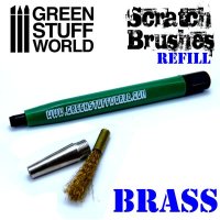 Green Stuff World - Scratch Brush Set Refill – Brass