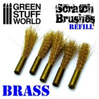 Scratch Brush Set Refill &ndash; Brass