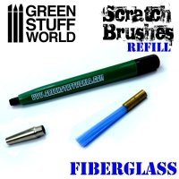 Green Stuff World - Scratch Brush Set Refill – Fibre Glass