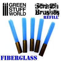 Scratch Brush Set Refill &ndash; Fibre Glass