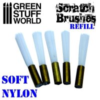 Scratch Brush Set Refill &ndash; Soft nylon