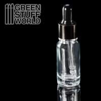 Green Stuff World - Empty Glass Jar with Pipette