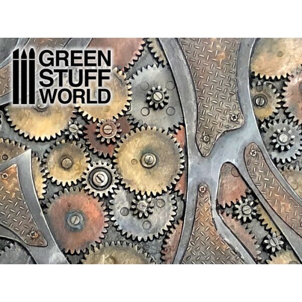 Green Stuff World - Steampunk Plates - Crunch Times!