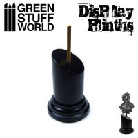 Green Stuff World - Tapered Round Bust Plinth 3.5x3.5cm...