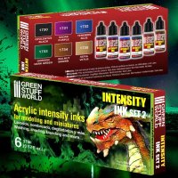 Green Stuff World - Set x6 Intensity Inks - Set 2