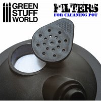 Green Stuff World - Airbrush Cleaning Pot Filters
