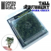 Green Stuff World - Tall Shrubbery - Dark Green