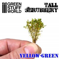 Green Stuff World - Tall Shrubbery - Yellow Green