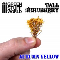 Green Stuff World - Tall Shrubbery - Autumn Yellow