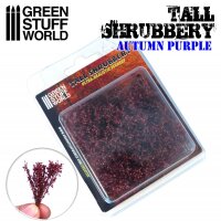 Green Stuff World - Tall Shrubbery - Autumn Purple