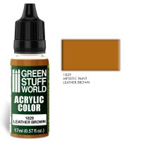 Green Stuff World - Acrylic Color LEATHER BROWN