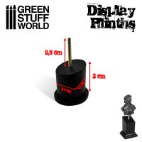 Green Stuff World - Tapered Round Bust Plinth 2,5x2,5cm...