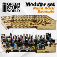 Green Stuff World - Modular Paint Rack - FRONT