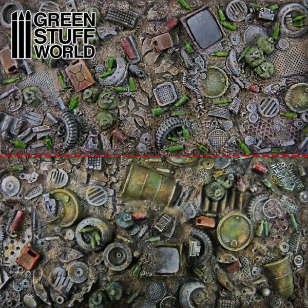 Green Stuff World - Dump Yard Plates - Crunch Times!